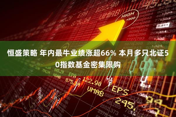恒盛策略 年内最牛业绩涨超66% 本月多只北证50指数基金密集限购